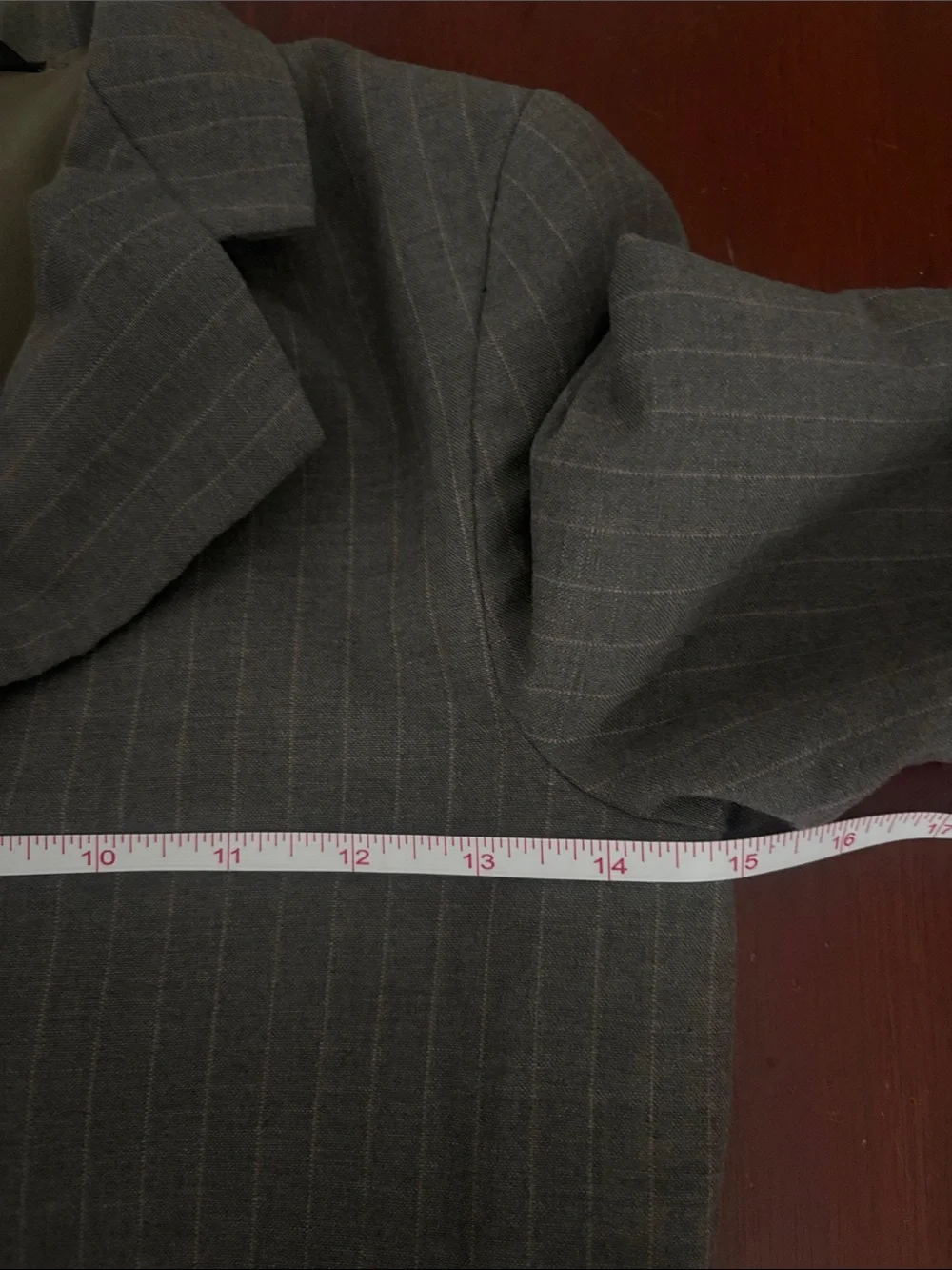 Children's Brown Pinstripe Suit Jacket and Pants